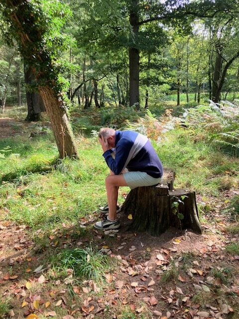 Vastlopen in het leven